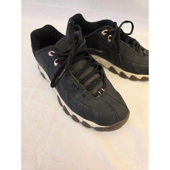 EXTRA WIDE Man K-Swiss ST329 CMF Training 03426-019 Black/White Size 10 - Picture 7 of 9